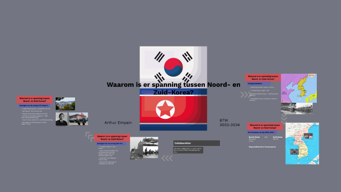 Conflict tussen Noord-en Zuid-Korea by Arthur Empain on Prezi