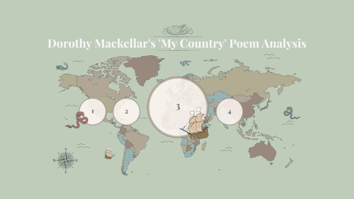 Dorothy Mackeller's Poem 'My Country' Analysis by Jeremy Mohanraj on Prezi