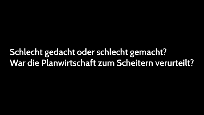 Planwirtschaft by on Prezi