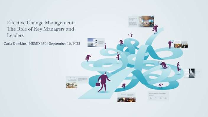 Effective Change Management: The Role of Key Managers and Leaders by ...