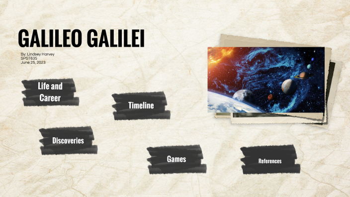 GALILEO GALILEI By Lindsey Harvey On Prezi