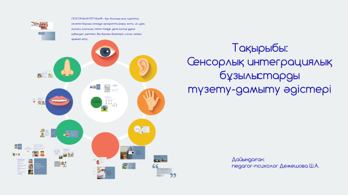 Sensory Integration Disorders and Their Correction-Development Pathways ...