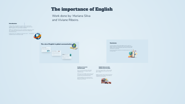 The importance of English by Mariana Silva on Prezi