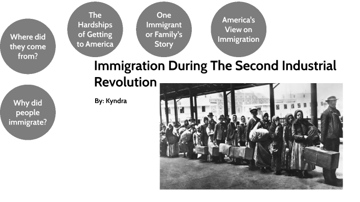 Immigration During The Second Industrial Revolution By Kyndra Grubbs 4629