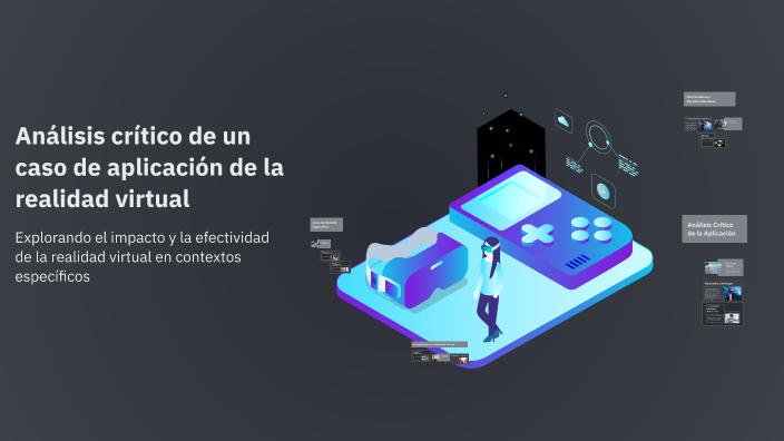 Análisis crítico de un caso de aplicación de la realidad virtual by ...