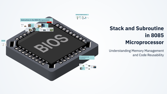 Stack and Subroutine in 8085 Microprocessor by Md Nuzmol Islam on Prezi