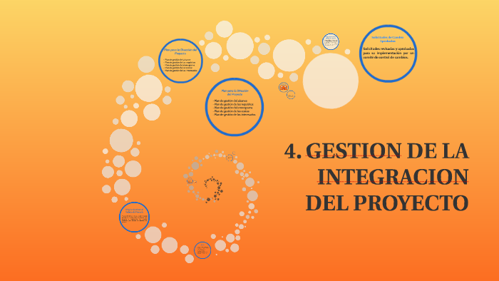 4. GESTION DE LA INTEGRACION DEL PROYECTO by CESAR NAVIA on Prezi