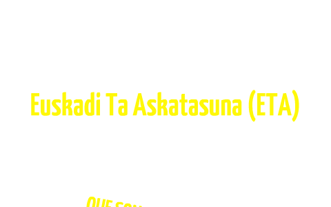 Euskadi Ta Askatasuna 