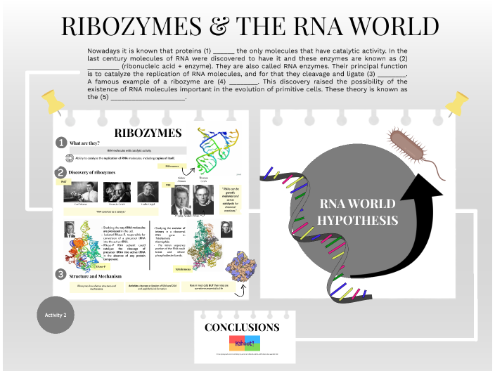 Ribozymes and the RNA world by Daniel Marijuán Pinel on Prezi
