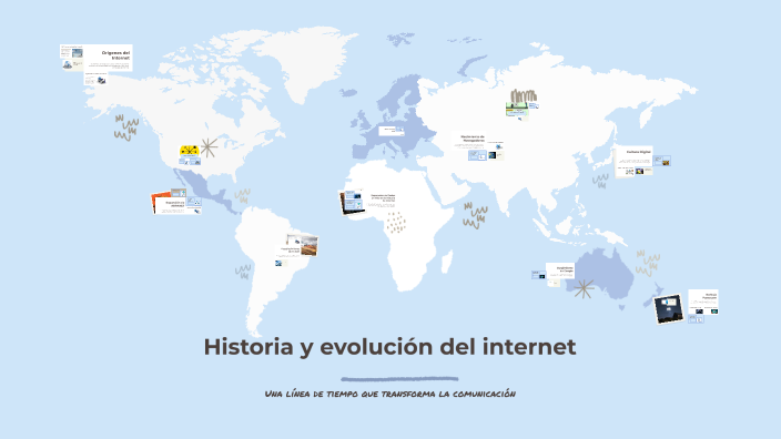 Historia y evolución del internet by carlos elmer cruz salazar on Prezi