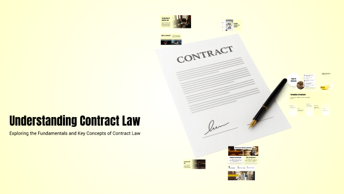 Understanding Contract Law by Mouna Sallami on Prezi