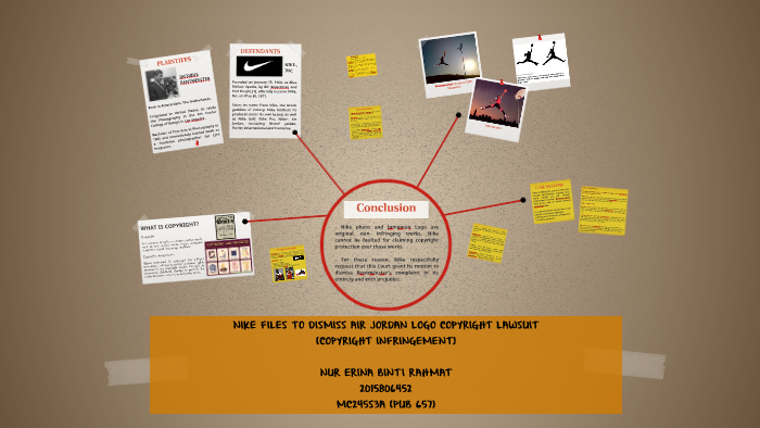 NIKE FILES TO DISMISS AIR JORDAN LOGO COPYRIGHT LAWSUIT by er rhmt