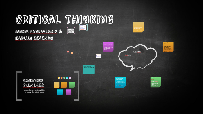 what is critical thinking prezi