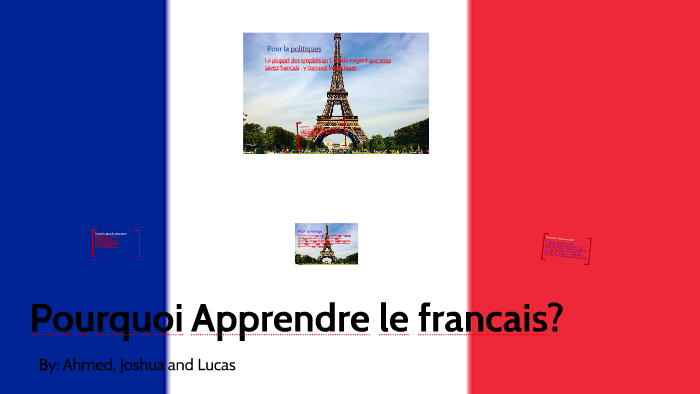 Pourquoi Apprendre le francais? by lucas lombardooo