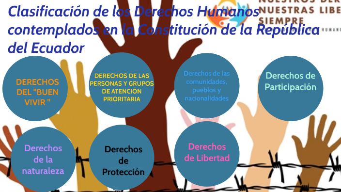 Clasificación de los Derechos Humanos contemplados en la