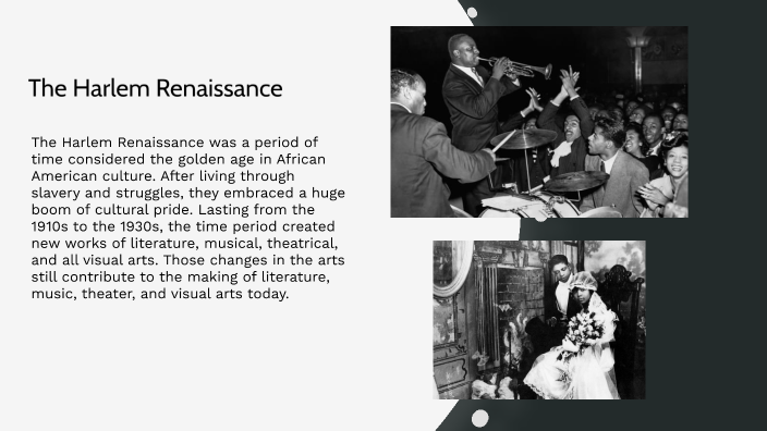 Harlem Renaissance by Alexandra Kolessar on Prezi