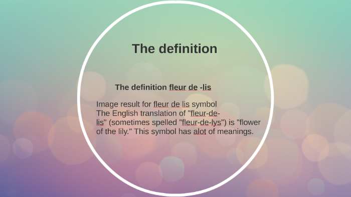 The Definition By Liyah Woods