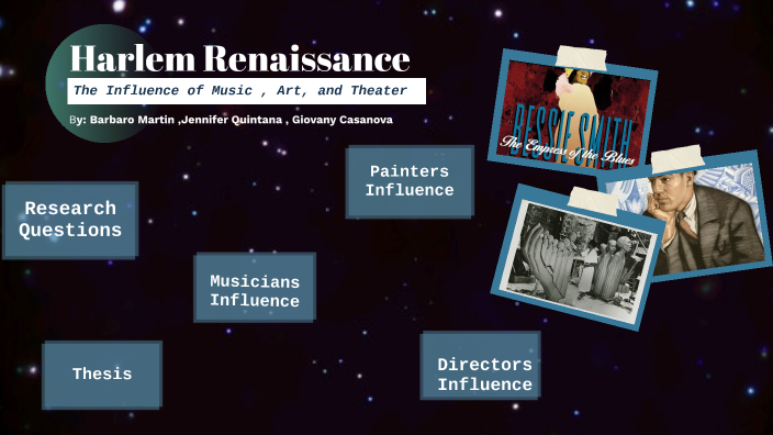 The Harlem Renaissance by Jennifer Quintana on Prezi