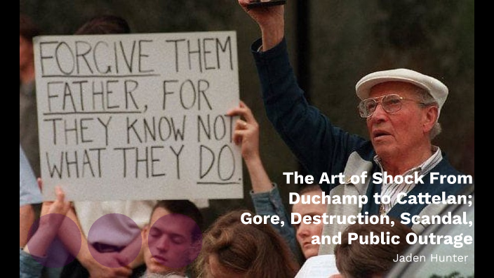 The Art of Shock From Duchamp to Cattelan; Gore, Destruction, Scandal ...