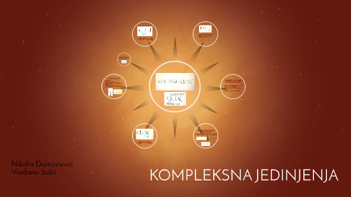 KOMPLEKSNA JEDINJENJA By Vladana Sušić On Prezi