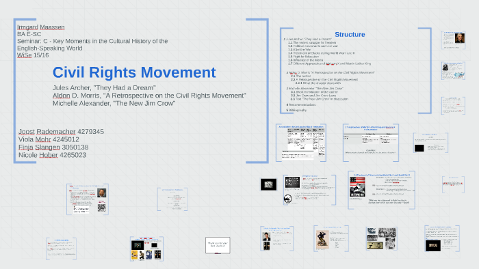 Civil Rights Movement by Nicole Hober on Prezi