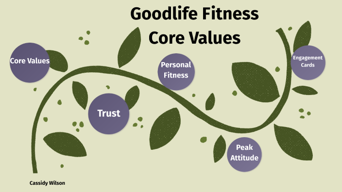 Lifetime Fitness Core Values