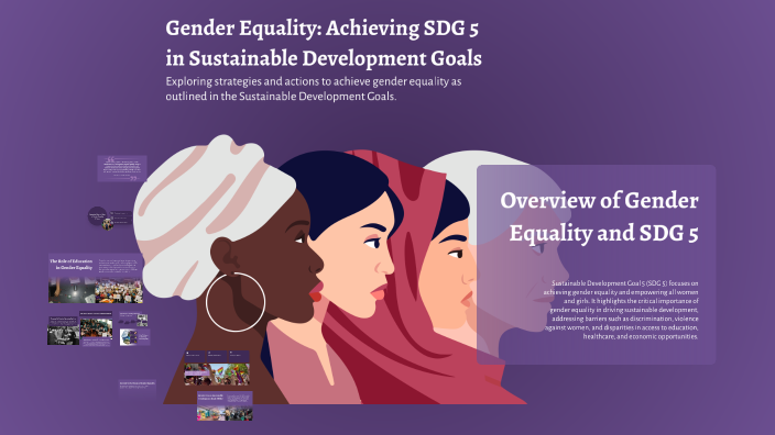 Gender Equality: Achieving SDG 5 in Sustainable Development Goals by ...
