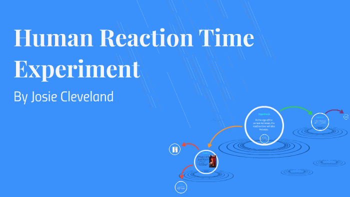 human reaction time experiment