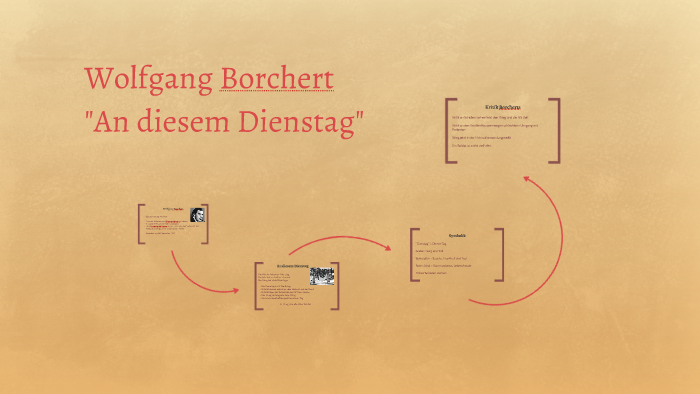 An Diesem Dienstag Wolfgang Borchert Analyse Wolfgang Borchert "An diesem Dienstag" by Christian Haedrich on Prezi
