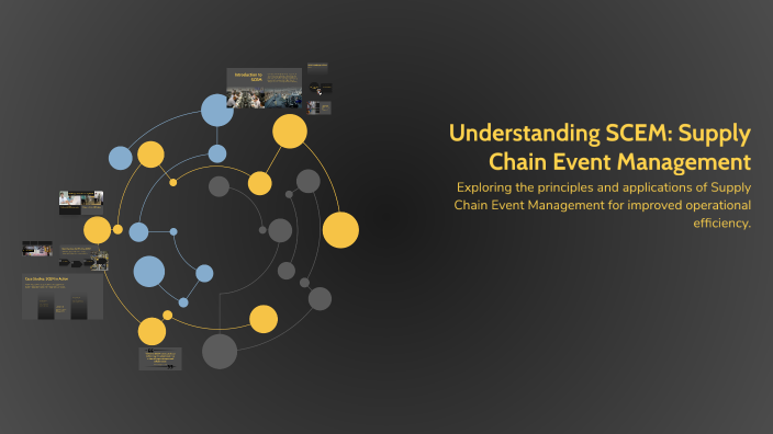 Understanding SCEM: Supply Chain Event Management by 深华 戴 on Prezi
