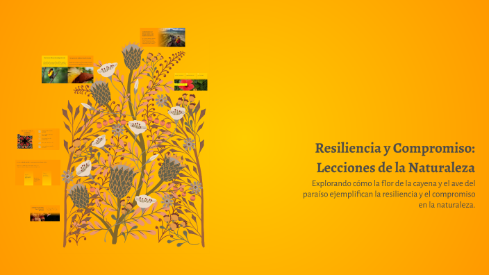 Resiliencia y Compromiso: Lecciones de la Naturaleza by Hilda Estrella ...