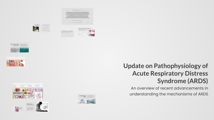 Update on Pathophysiology of Acute Respiratory Distress Syndrome (ARDS ...
