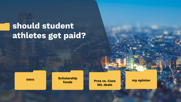 Should Student Athletes Get Paid? By Brionna Budgetts On Prezi