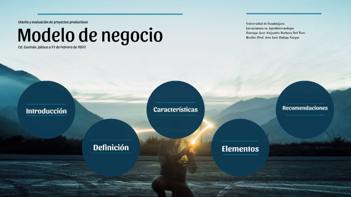 Modelo de negocio by Alejandro Barboza on Prezi
