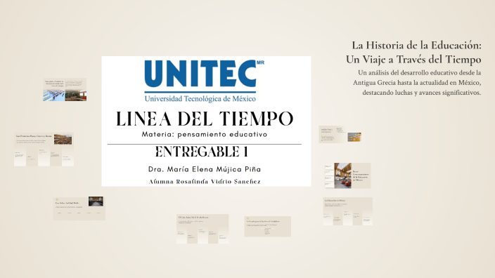 La Historia de la Educación: Un Viaje a Través del Tiempo by Rosalinda ...