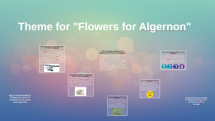 Themes Of Flowers For Algernon