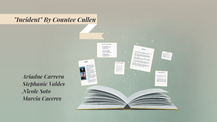 "Incident" By Countee Cullen by Pepito Almendra on Prezi