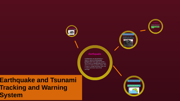 Tsunami tracking system