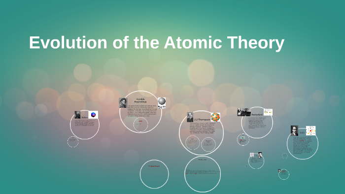 Evolution of the Atomic Theory by Aidan Bearor on Prezi