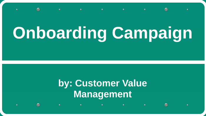 Onboarding Campaign By Rama Prasetya