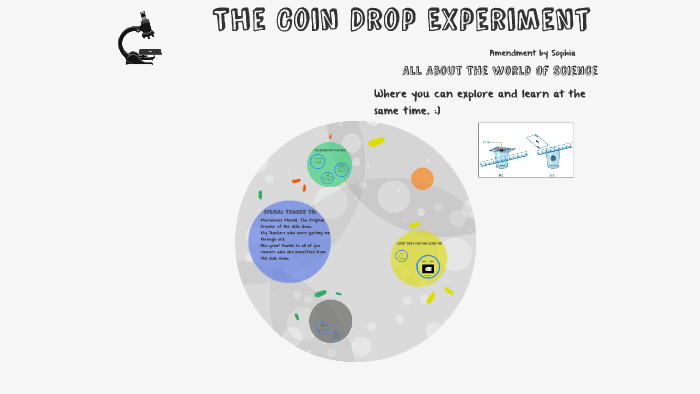 coin drop experiment conclusion