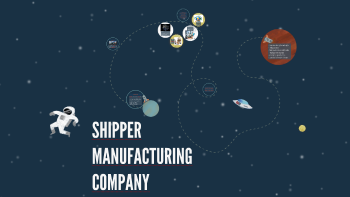 Caso De Estudio Shipper Manufacturing Company
