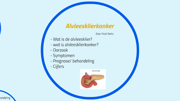 Alvleesklierkanker by puckie derkx