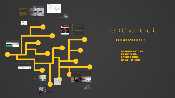 LED Chaser Circuit using 555 Timer and CD4017 by Brian A KL on Prezi