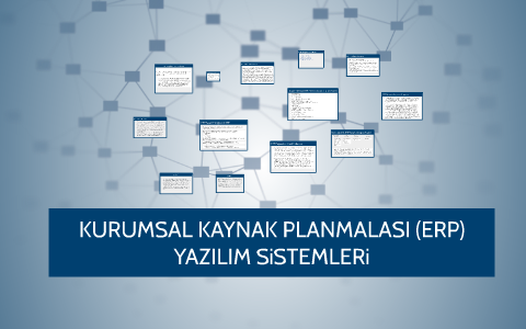 kurumsal kaynak planlaması yazılım sistemleri by Melek Tural