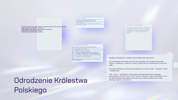 Odrodzenie Królestwa Polskiego by Magdalena1502 Magdalena on Prezi