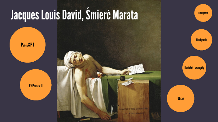 Smierc Marata Jacques Louis David Jacques Louis David , Śmierć Marata by Daniel Nowak on Prezi