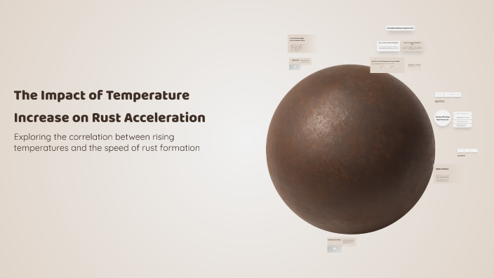 Show Increasing Rust The Impact of Temperature Increase on Rust Acceleration by ben gardner ...