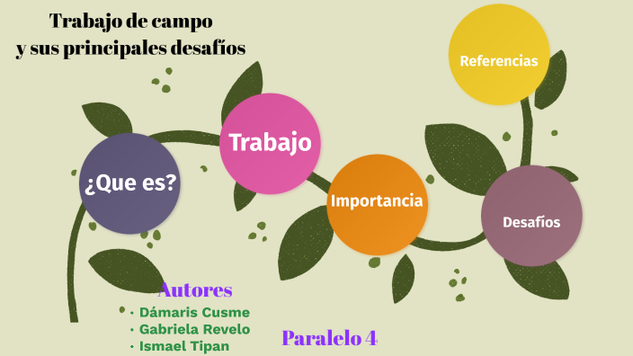 Trabajo de campo by Damaris Cusme on Prezi