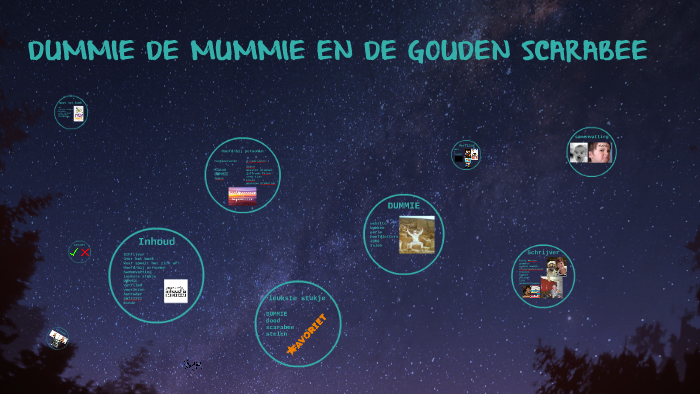 DUMMIE DE MUMMIE EN DE GOUDEN SCARABEE by yasmin badwy on Prezi